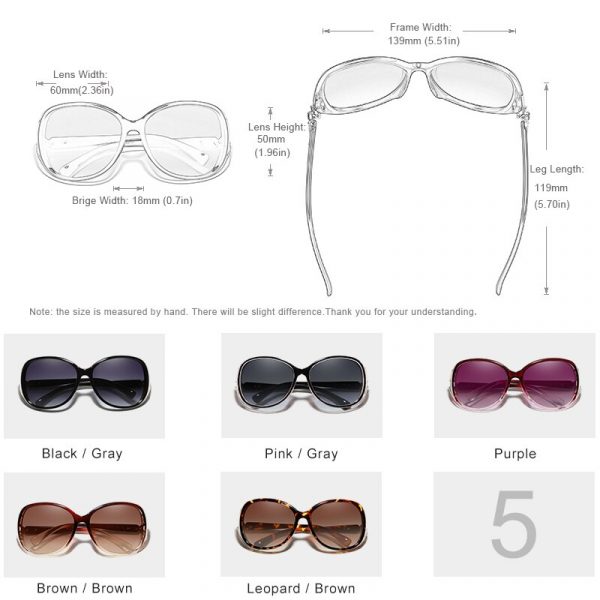 KINGSEVEN – lunettes de soleil polarisées HD, rétro, grande monture, luxe, marque de styliste, pour femmes 3