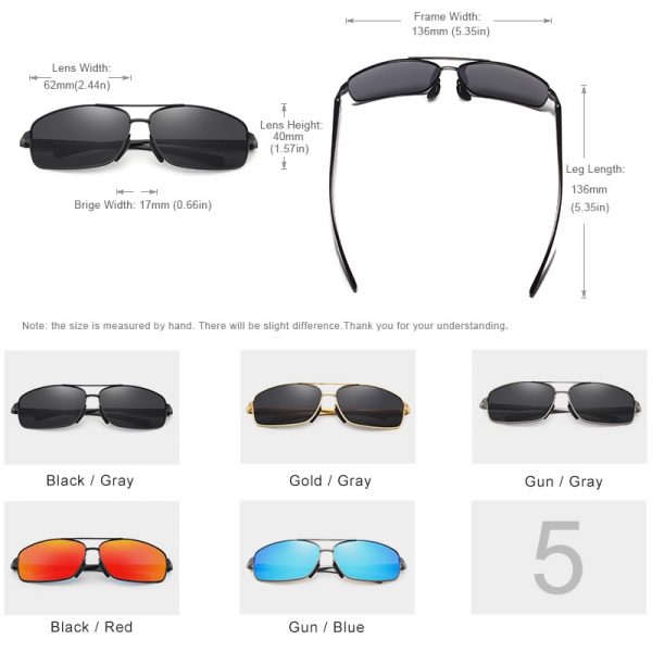 KINGSEVEN – lunettes de soleil polarisées pour hommes et femmes, miroir rouge, pour la conduite, haute qualité, Oculos N7088 5