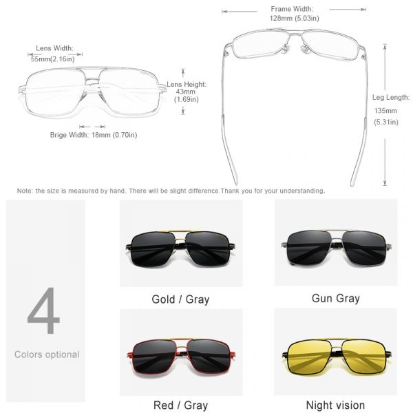 KINGSEVEN – lunettes De soleil polarisées pour hommes et femmes, nouvelle mode, pour la pêche et la conduite, marque, en acier inoxydable, Gafas De Sol 3