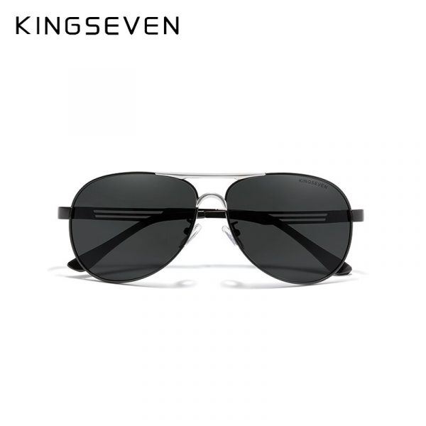 KINGSEVEN – lunettes de soleil polarisées pour hommes et femmes, monture en acier inoxydable, à la mode, pour la conduite, 2021 4