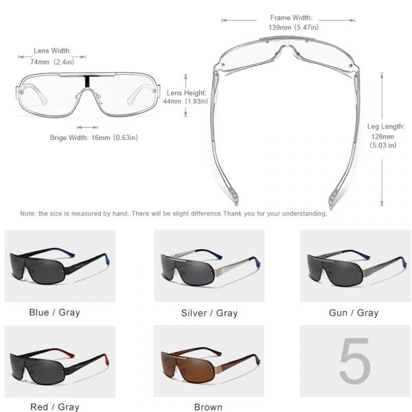 KINGSEVEN Design nouveau aluminium hommes marque lunettes De soleil HD polarisé hommes lunettes De soleil intégré lentille lunettes lunettes Gafas De Sol 4