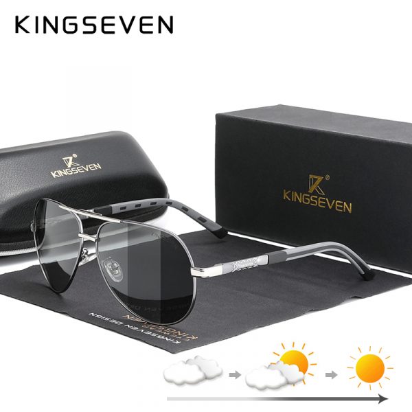 KINGSEVEN – lunettes de soleil polarisées en aluminium pour hommes, marque, conduite, livraison depuis l'espagne 1