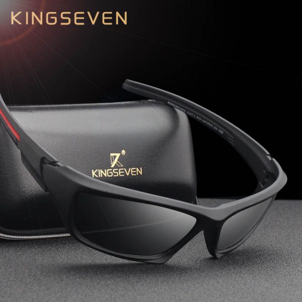 KINGSEVEN – lunettes de soleil polarisées pour hommes, marque de luxe, de styliste, Vintage, pour conduire, ombre UV400 1
