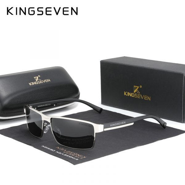 KINGSEVEN – lunettes De soleil polarisées pour hommes et femmes, carrées, pour la conduite, UV400, nouvelle collection 2022 4