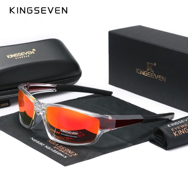 KINGSEVEN – lunettes de soleil polarisées sport, verres UV nouveau Design 2023 5