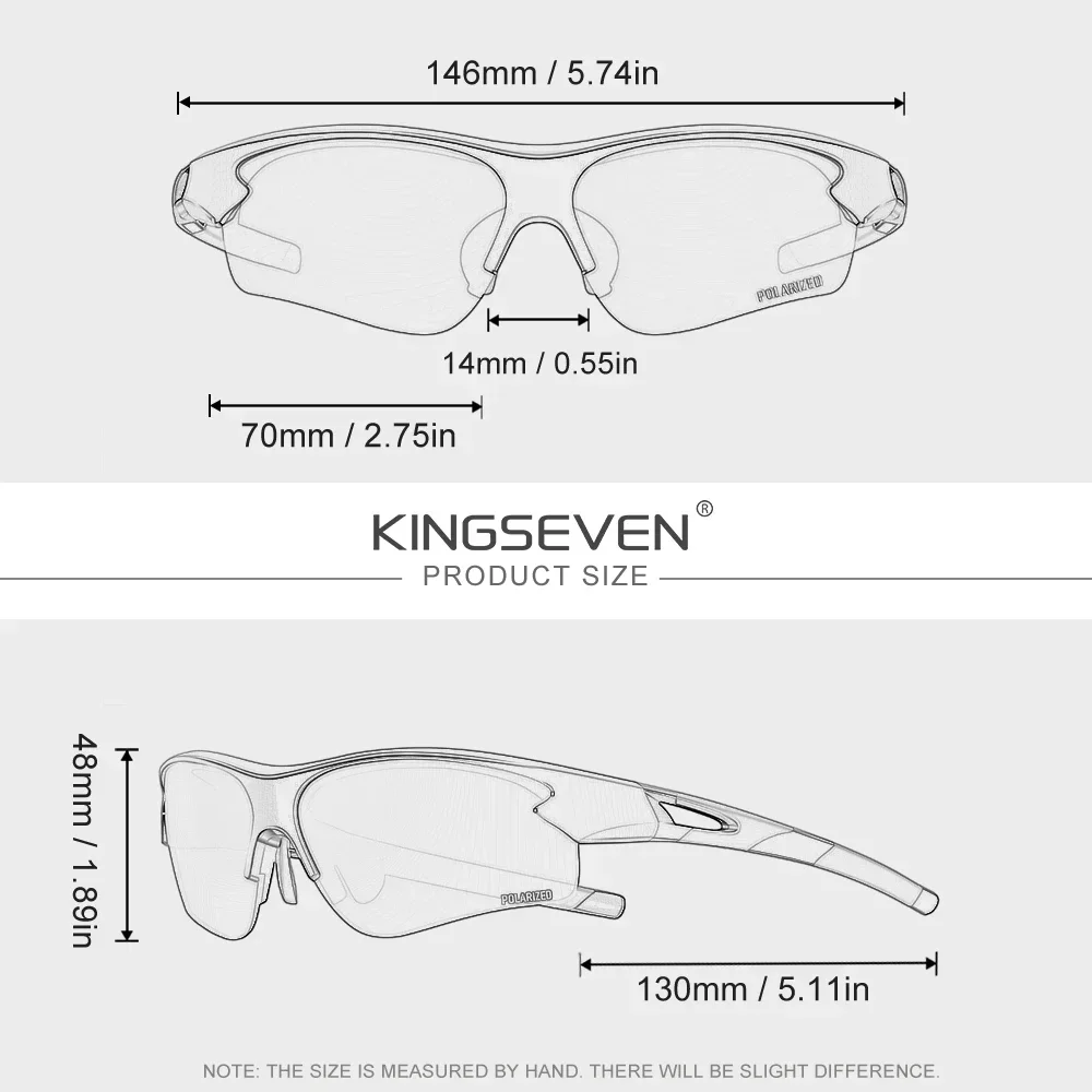 Lunettes de soleil sport « Névé » pour le VTT et l'escalade, polarisées, UV400 5