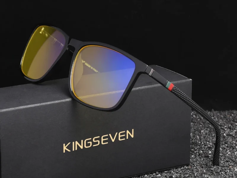 Lunettes anti-lumière bleue « Serena » ultralégères, écran et bureau 1