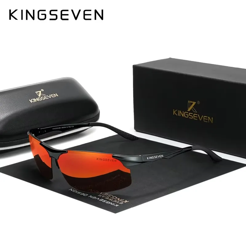 Lunettes de soleil sport « Aéris » en aluminium, polarisées, UV400 2