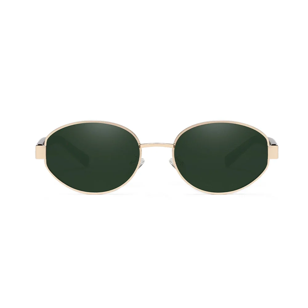 Lunettes de soleil « Perla » ovales petite taille pour femme, vintage, UV400 3