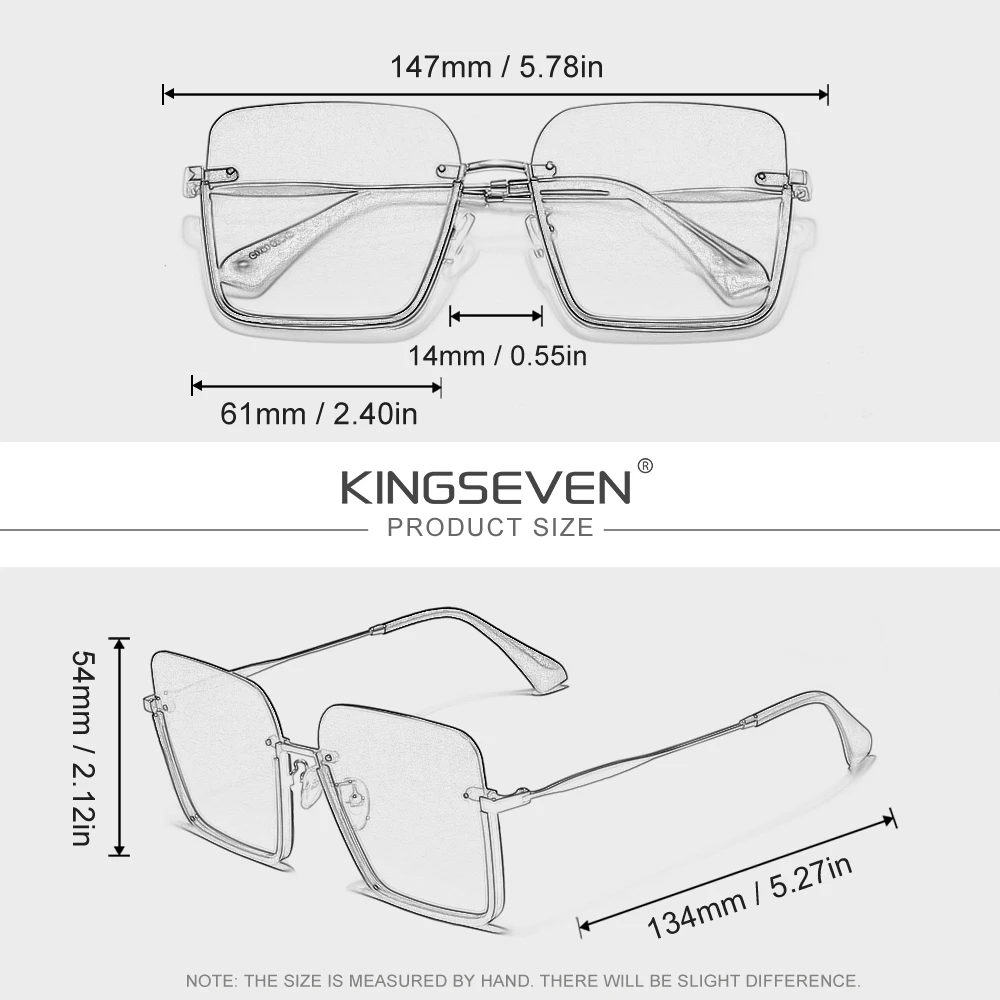 Lunettes de soleil « Aurore » carrées demi-cerclées, verres dégradés, femme, UV400 4