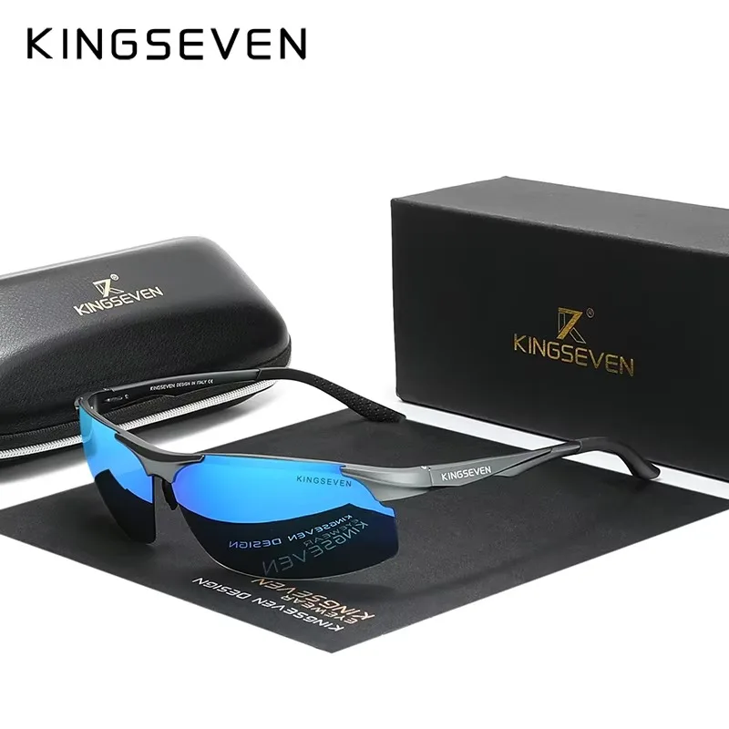 Lunettes de soleil sport « Aéris » en aluminium, polarisées, UV400 3