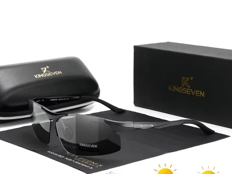 Lunettes de soleil sport « Aéris » en aluminium, polarisées, UV400 1